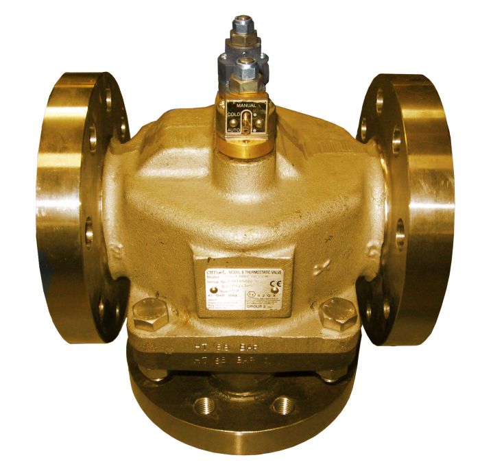 3 Stainless Steel Model BR Valve with Class 150 Ends and Adjustable  Override